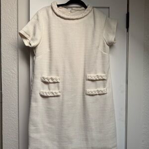 Chic Cream Women's Dress